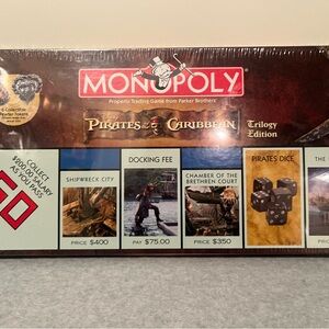 Pirates of the Caribbean Trilogy Edition Board Game SEALED